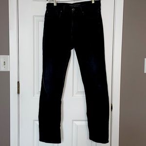 Banana Republic Mens 31x29 Slim Fit Traveler
Jeans Medium Wash Blue Japan Denim